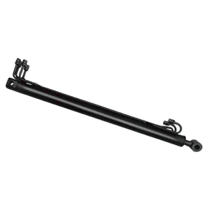 Behind cylinder for opening rack support