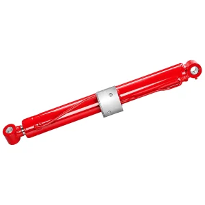 Folding boom angle cylinder